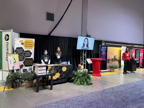 BDDC Bees and Lang display at Royal Agricultural Winter Fair