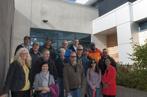 Professor Misra with the members of the Compost Council of Canada.