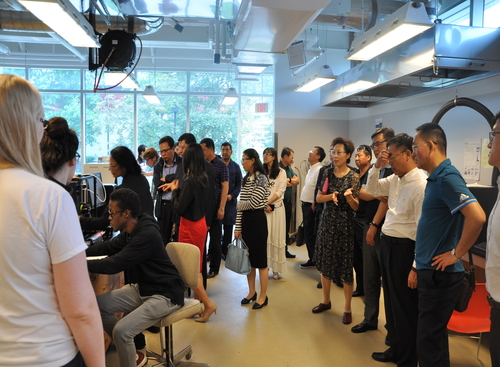 Professor Manju Misra provided an overview of the research conducted at the Bioproducts Discovery & Development Centre and a tour of the BDDC facilities