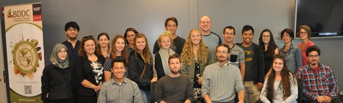 group of third year Quebec students from the Institute of Agro-Food Technology