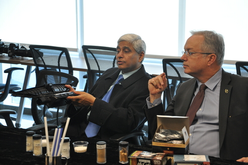 High Commissioner of India given an overview of the BDDC