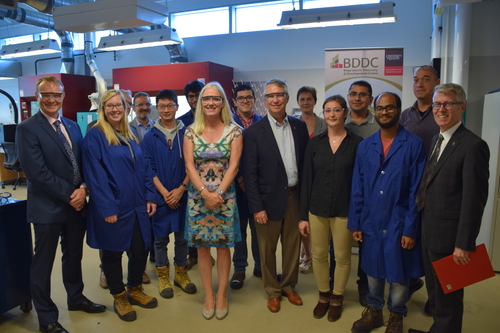 Group photo with the Honourable Catherine McKenna