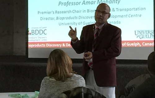 Prof. Amar Mohanty presenting at the ~!ch value=