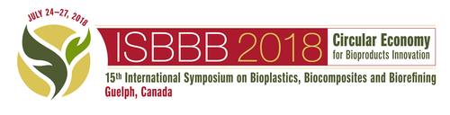 15th International Symposium on Bioplastics, Biocomposites and Biorefinery Logo.