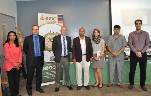 Representatives from Agriculture and Agri-Food Canada (AAFC) visit the BDDC, hosted by Prof. Amar Mohanty, Prof. Manjusri Misra, and Dr. Nima Zarrinbakhsh