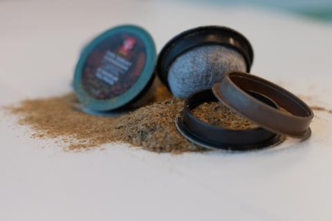 Compostable coffee pods